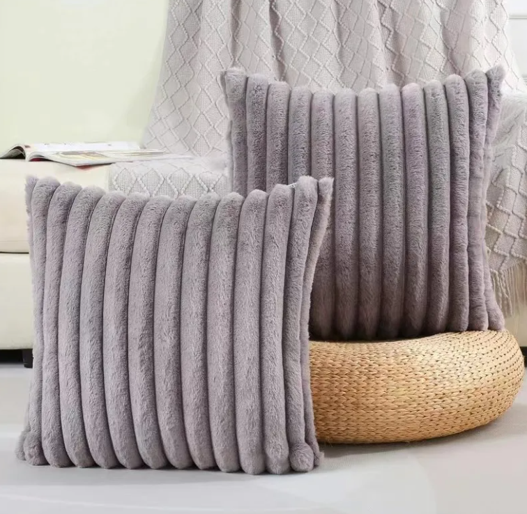 Rabbit Fur Pillowcase
