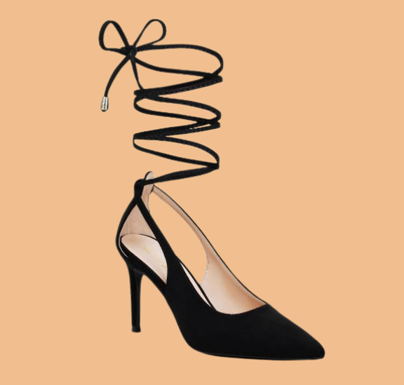 LACE UP PUMPS