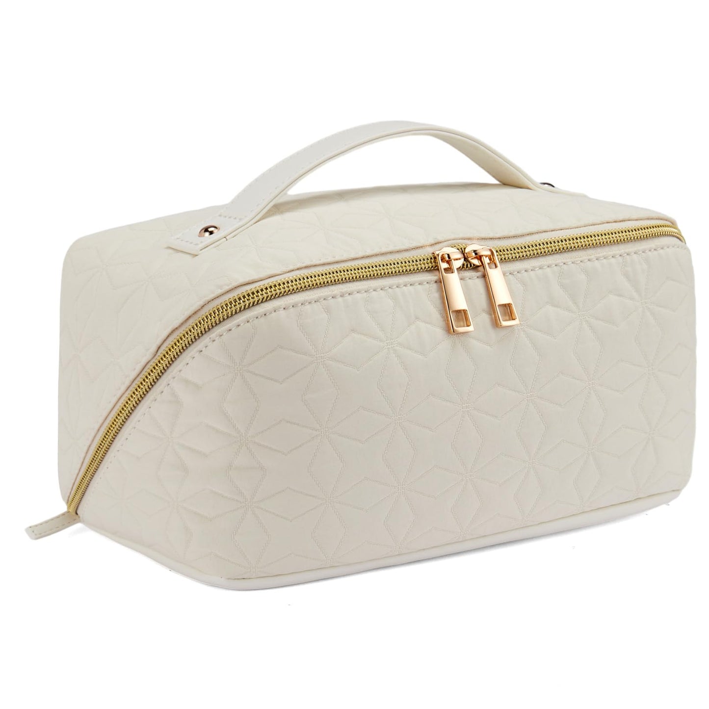 Telena Makeup Bag Large Capacity Travel Cosmetic Bag Portable Lightweight Makeup Organizer
